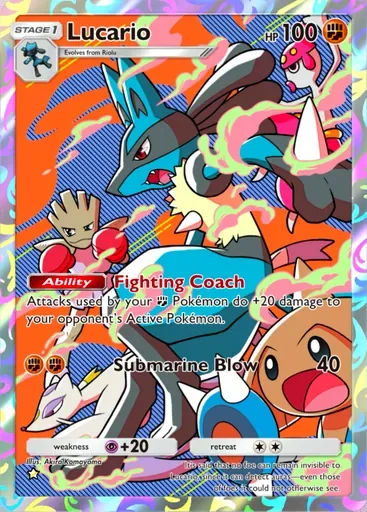 Lucario card, Space-Time Smackdown #170