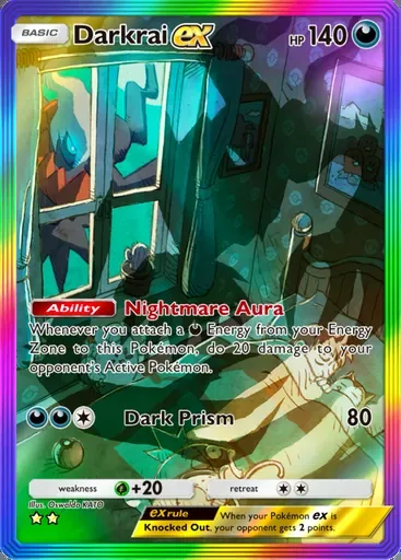 Darkrai ex card, Space-Time Smackdown #202