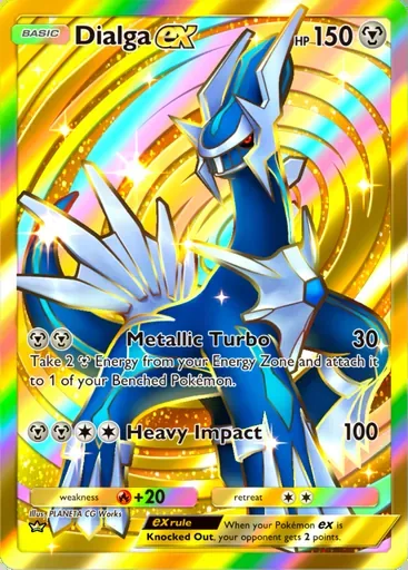 Dialga ex card, Space-Time Smackdown #207